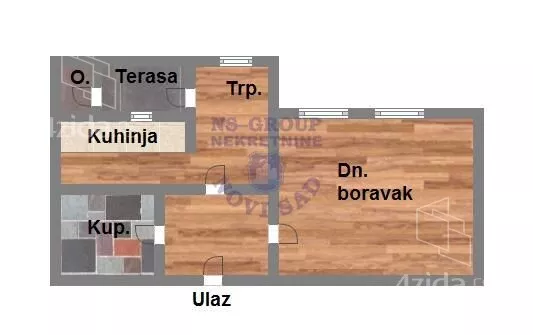 Jednoiposoban stan | 4zida