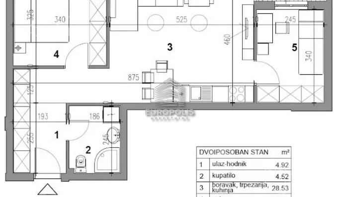 Dvoiposoban stan | 4zida