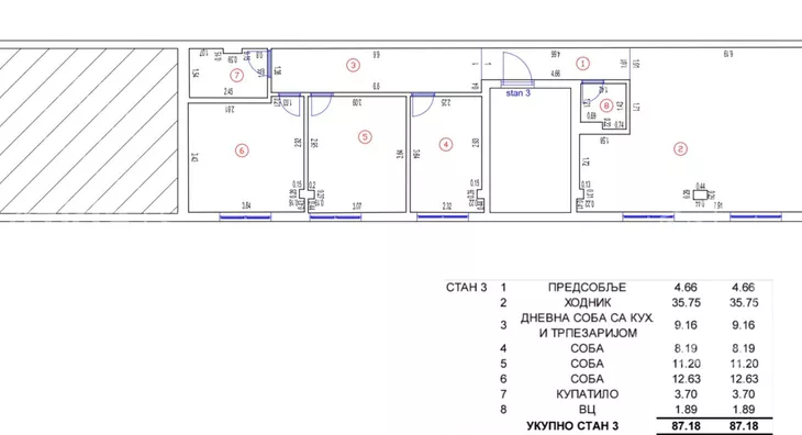Četvorosoban stan | 4zida