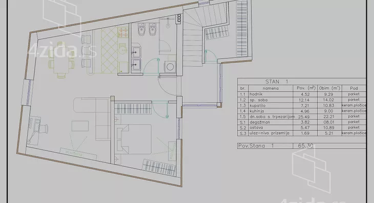 2-etažna kuća | 4zida