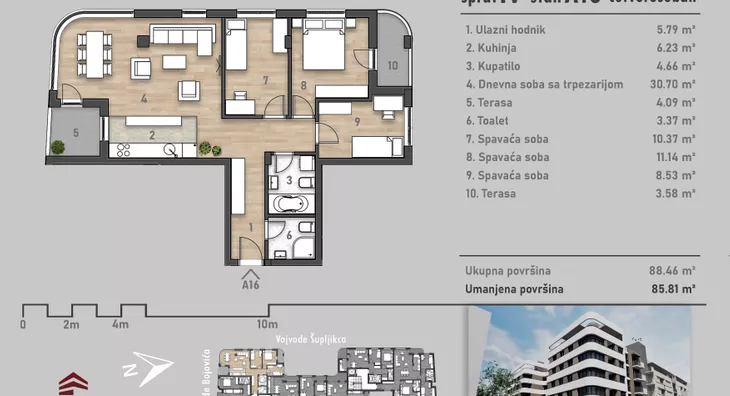 Četvorosoban | 4zida