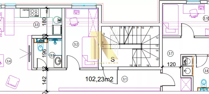 Troiposoban stan | 4zida