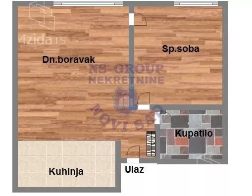 Dvosoban stan | 4zida