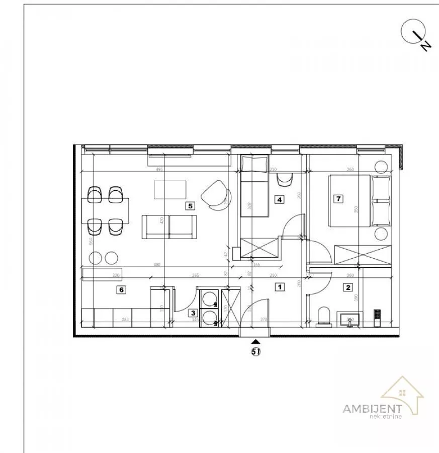 Trosoban stan | 4zida