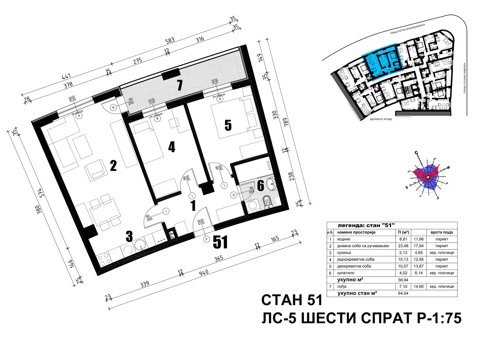 Dvoiposoban stan | 4zida