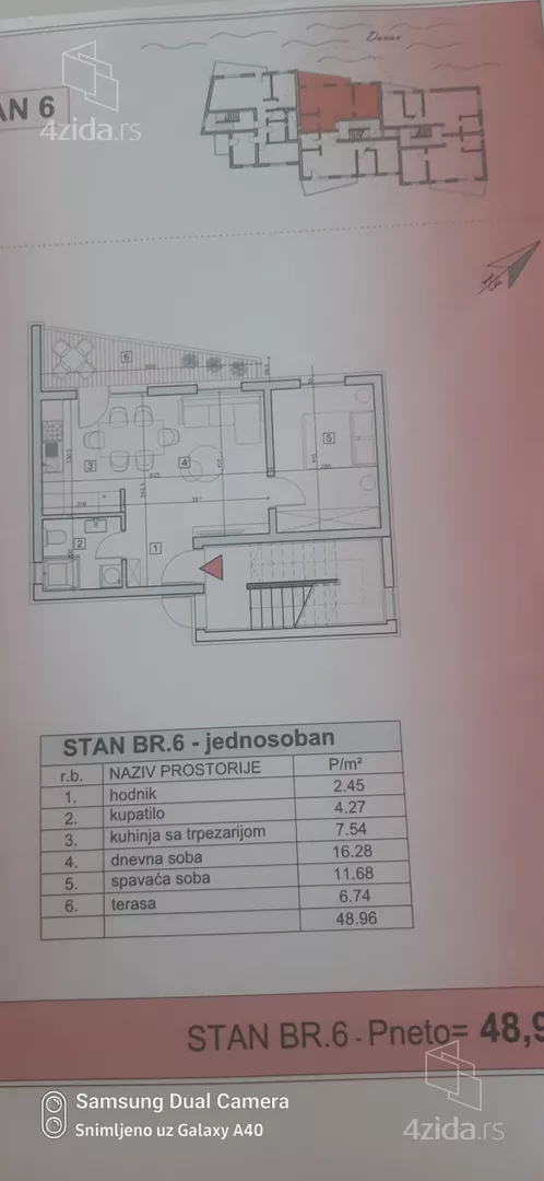 Jednosoban stan | 4zida