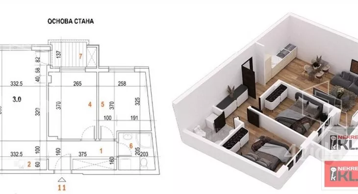 Dvoiposoban stan | 4zida
