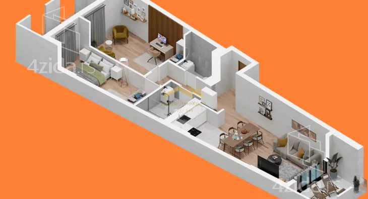 Trosoban stan | 4zida