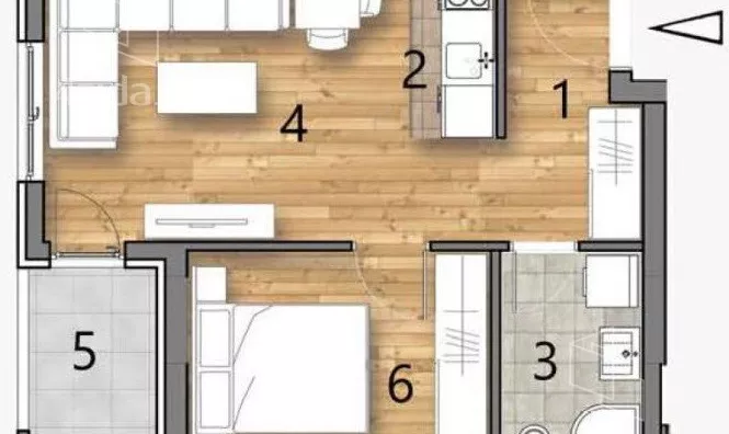 Dvosoban stan | 4zida