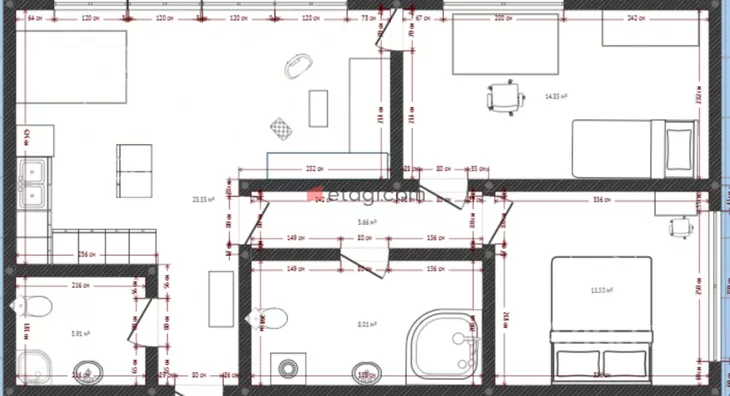 Trosoban stan | 4zida