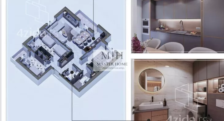 Trosoban stan | 4zida