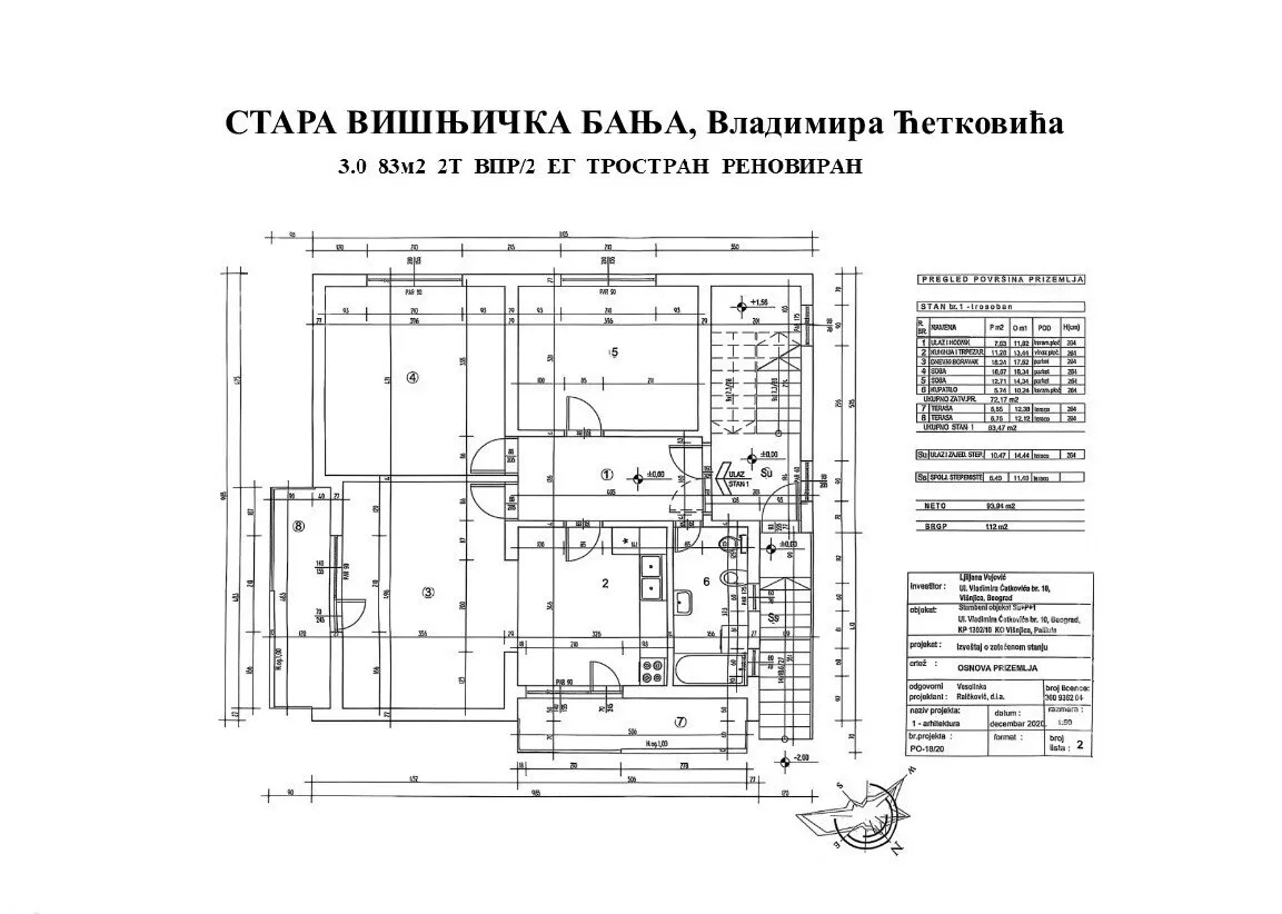 Trosoban stan | 4zida
