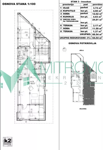 Trosoban stan | 4zida