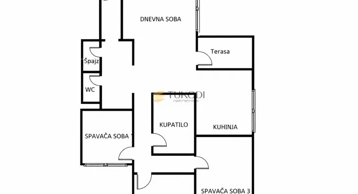 Troiposoban stan | 4zida