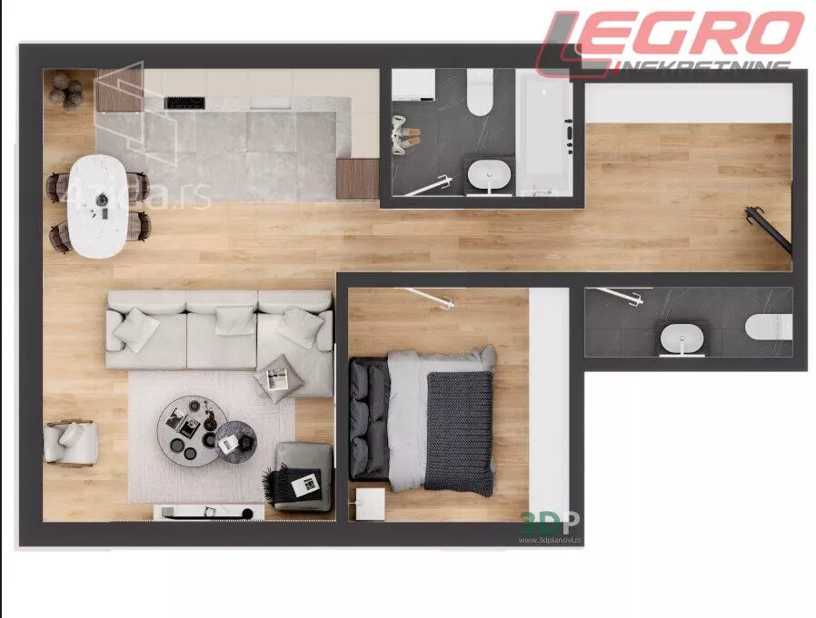 Dvosoban stan | 4zida