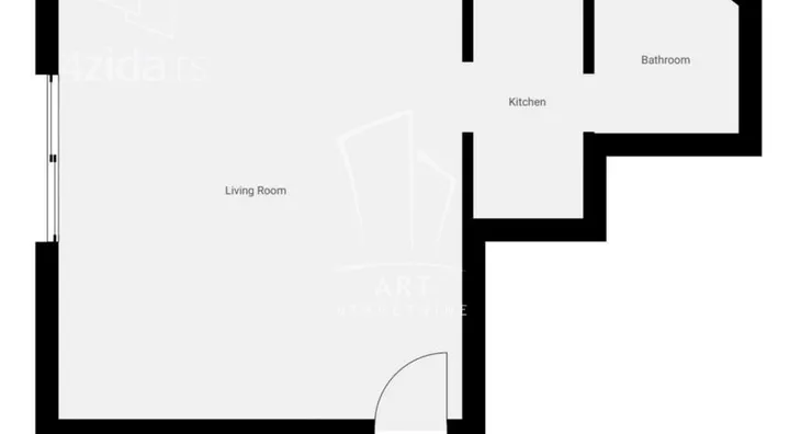 Jednosoban stan | 4zida