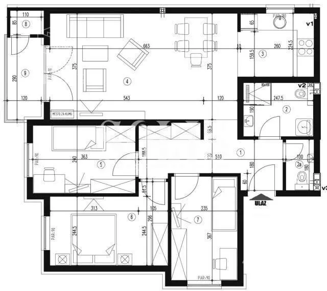 Troiposoban stan | 4zida