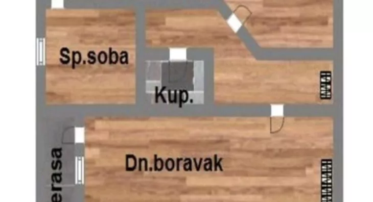 Troiposoban stan | 4zida