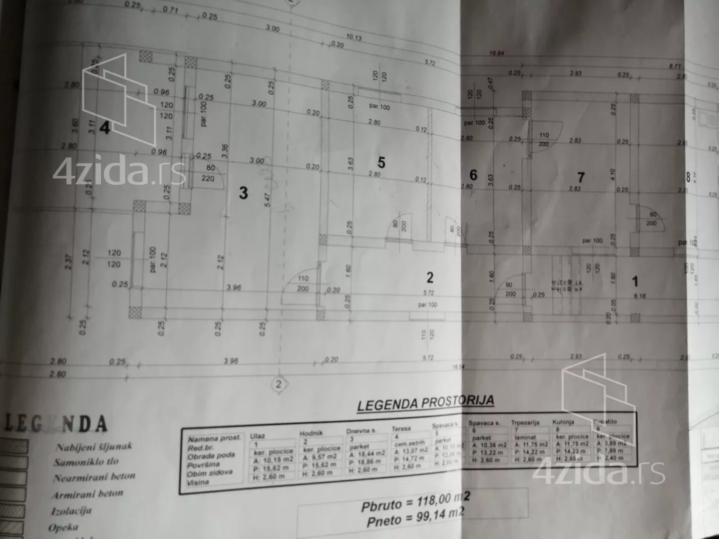 2-etažna kuća | 4zida