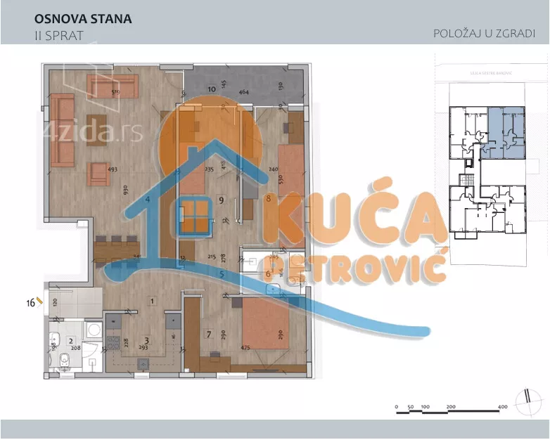 Četvorosoban stan | 4zida