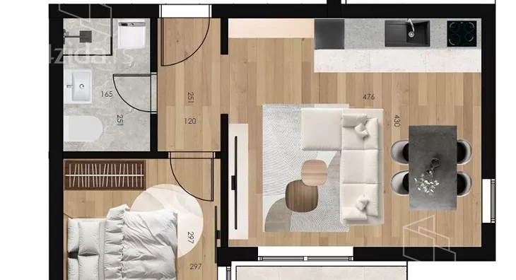 Dvosoban stan | 4zida