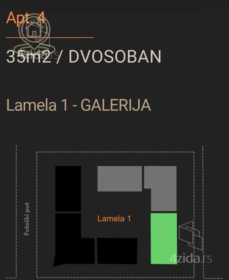 Dvosoban stan | 4zida