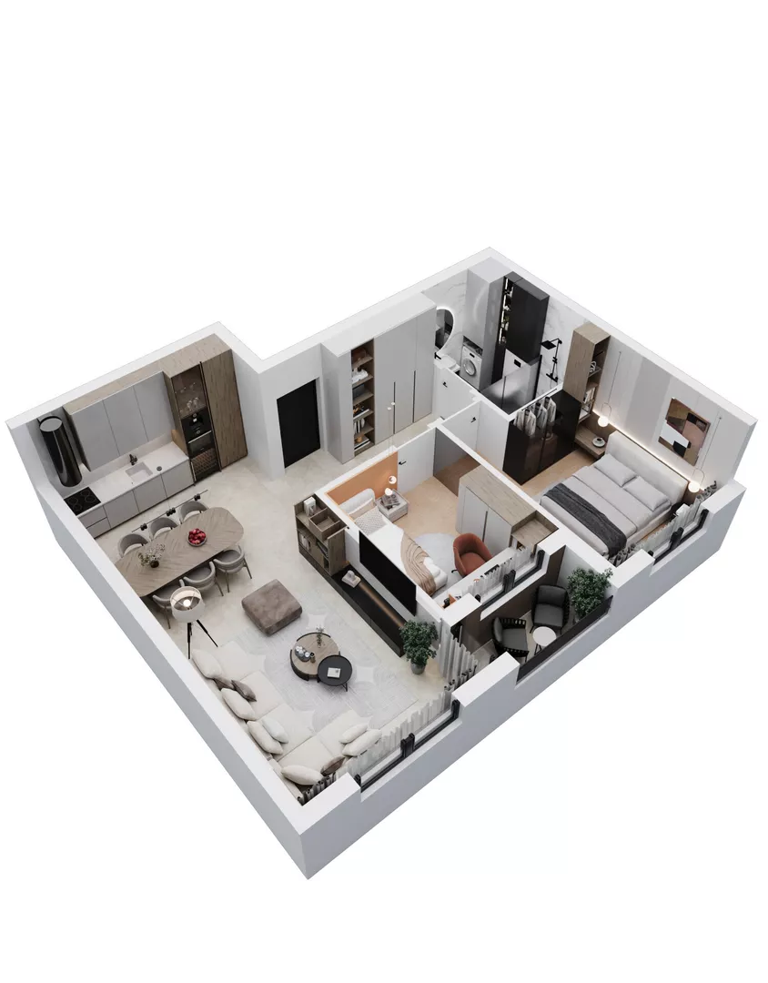 Trosoban stan | 4zida