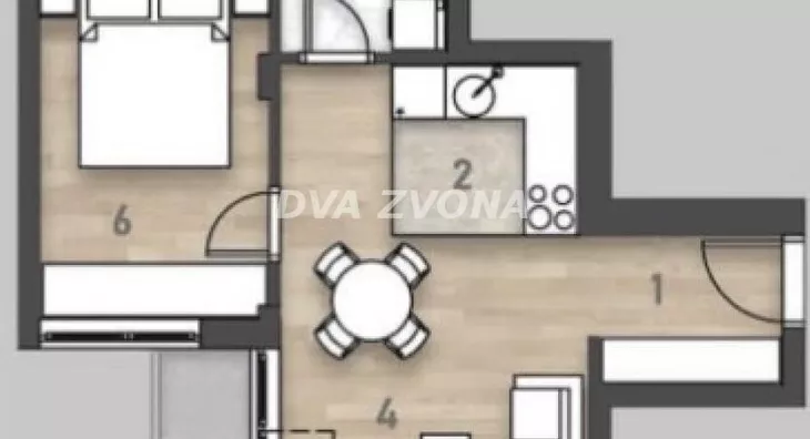 Dvosoban stan | 4zida