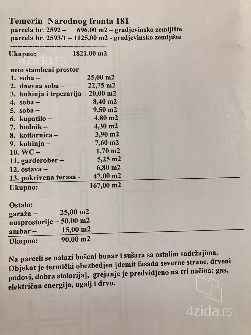 1-etažna kuća | 4zida