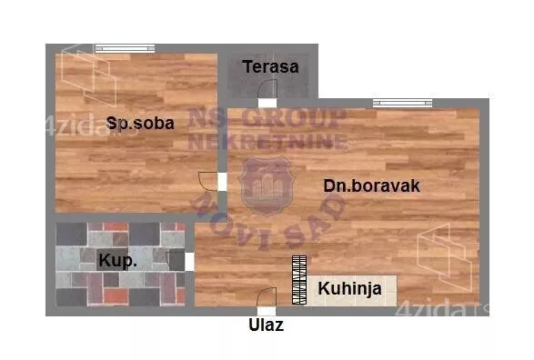 Dvosoban stan | 4zida