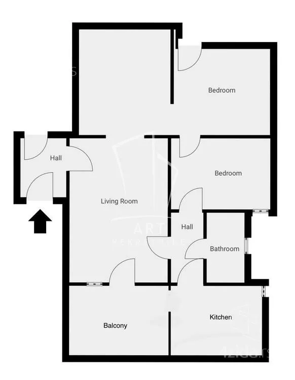 Trosoban stan | 4zida