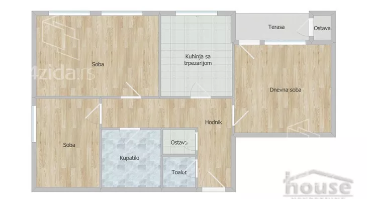 Trosoban stan | 4zida