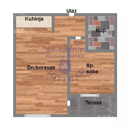 Dvosoban stan | 4zida