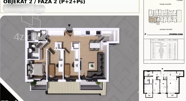 Četvorosoban stan | 4zida