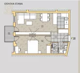 Dvosoban stan | 4zida
