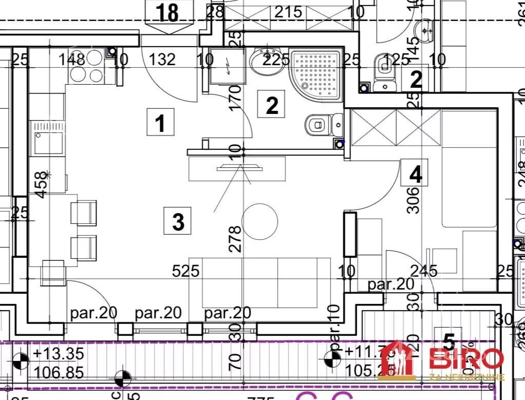 Jednoiposoban stan | 4zida