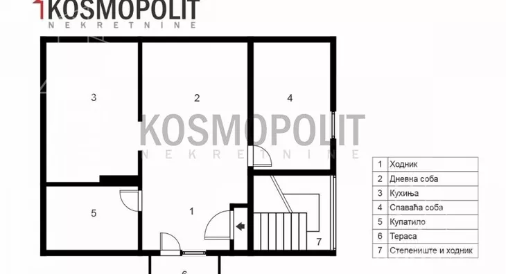 Jednoiposoban stan | 4zida