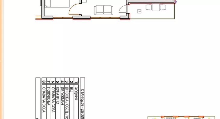 Dvoiposoban stan | 4zida