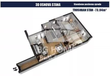 Trosoban stan | 4zida