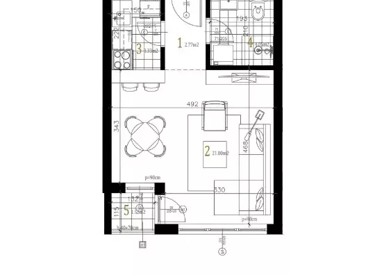 Jednosoban stan | 4zida