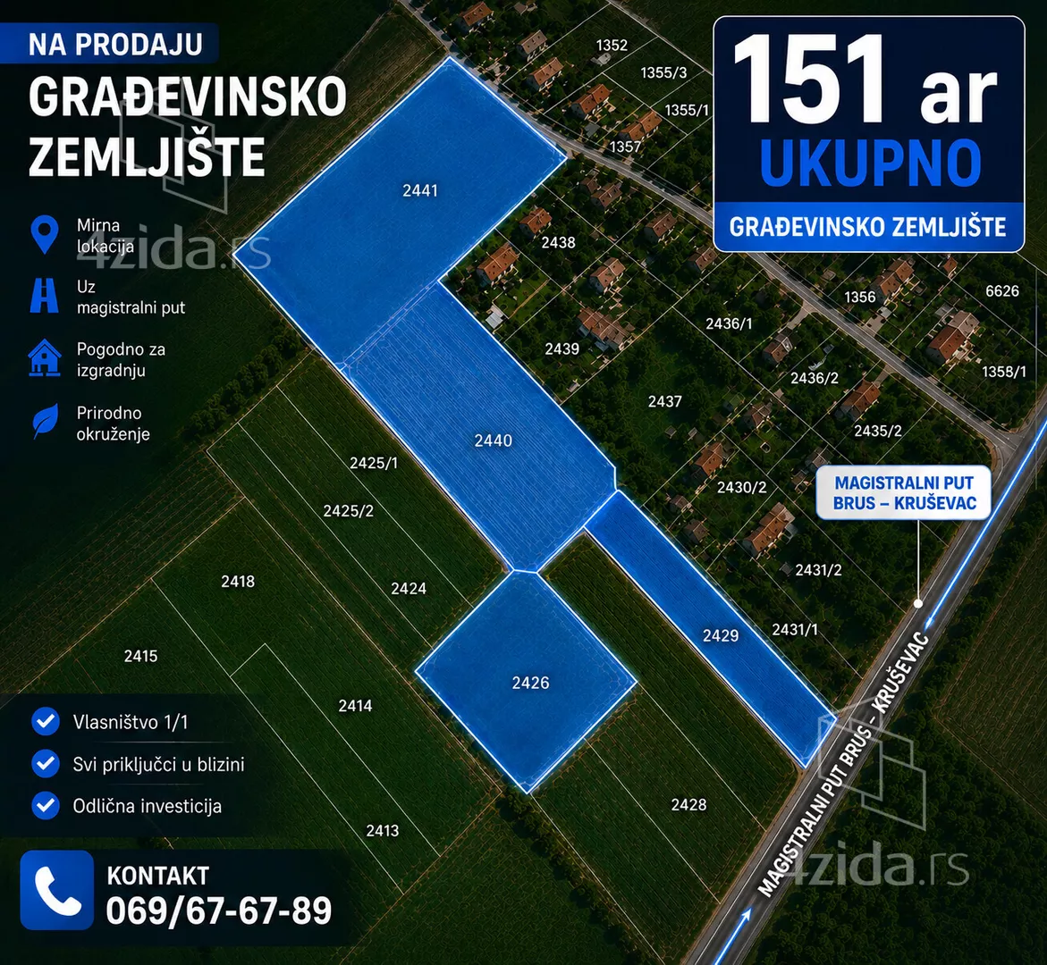 Poljoprivredno zemljište | 4zida