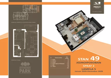 Ugao Partizanskih baza i Gutenbergove | 4zida.rs