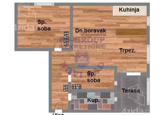 Dvoiposoban stan | 4zida