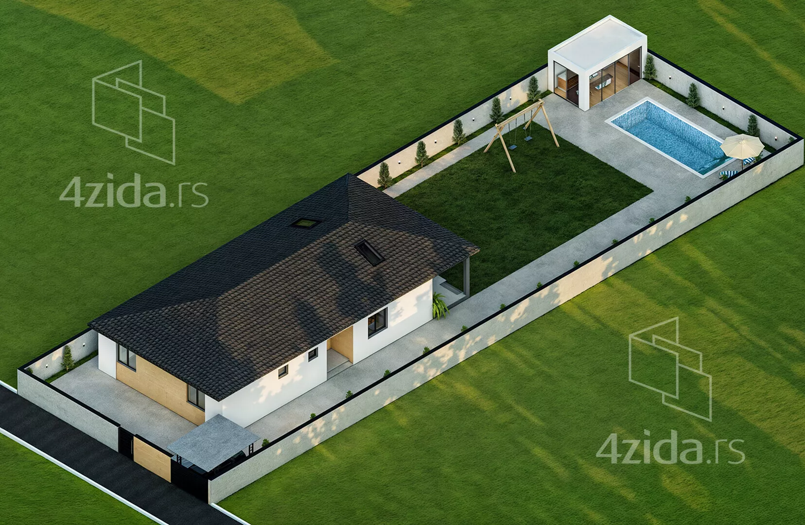 1-etažna kuća | 4zida