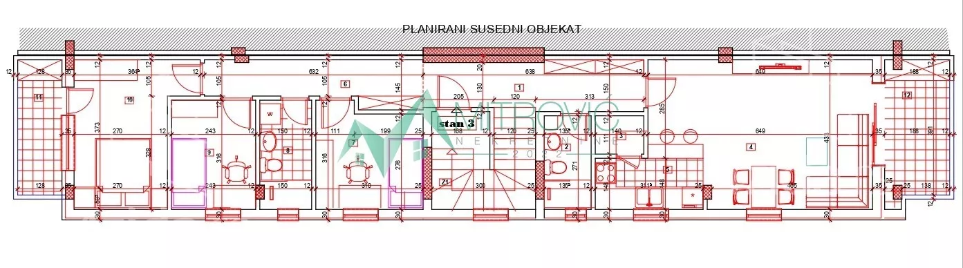 Troiposoban stan | 4zida
