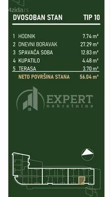 Dvosoban stan | 4zida