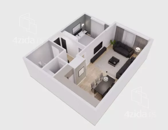 Dvosoban stan | 4zida