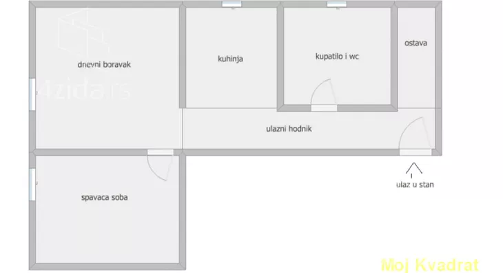 Dvosoban stan | 4zida