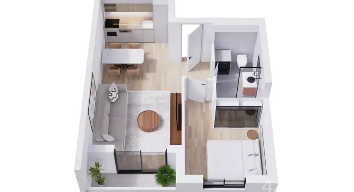 Dvosoban stan | 4zida