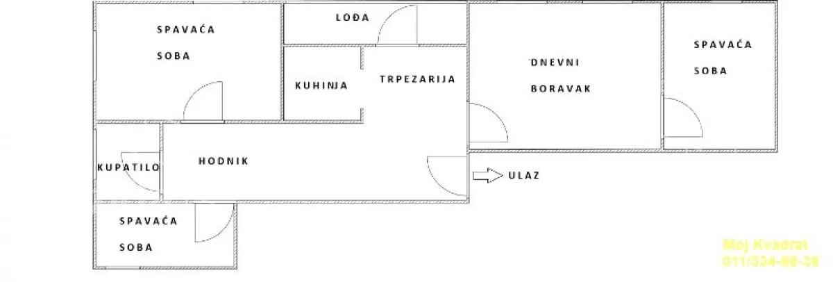 Troiposoban stan | 4zida